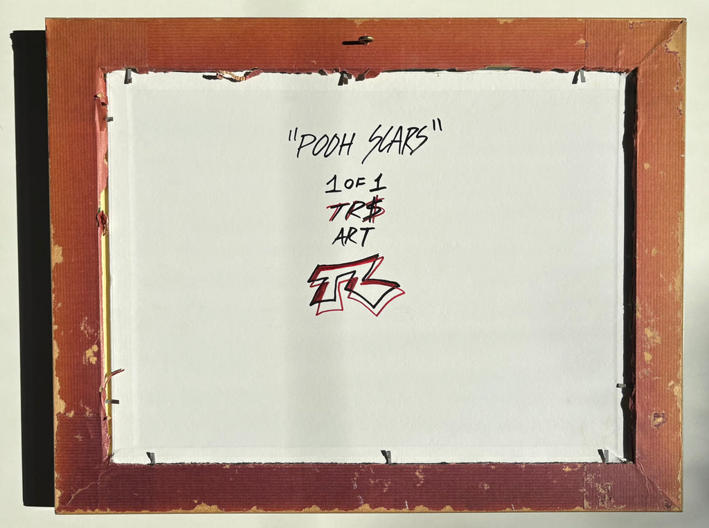 “POOH SCARS” 1of1 TR$ art