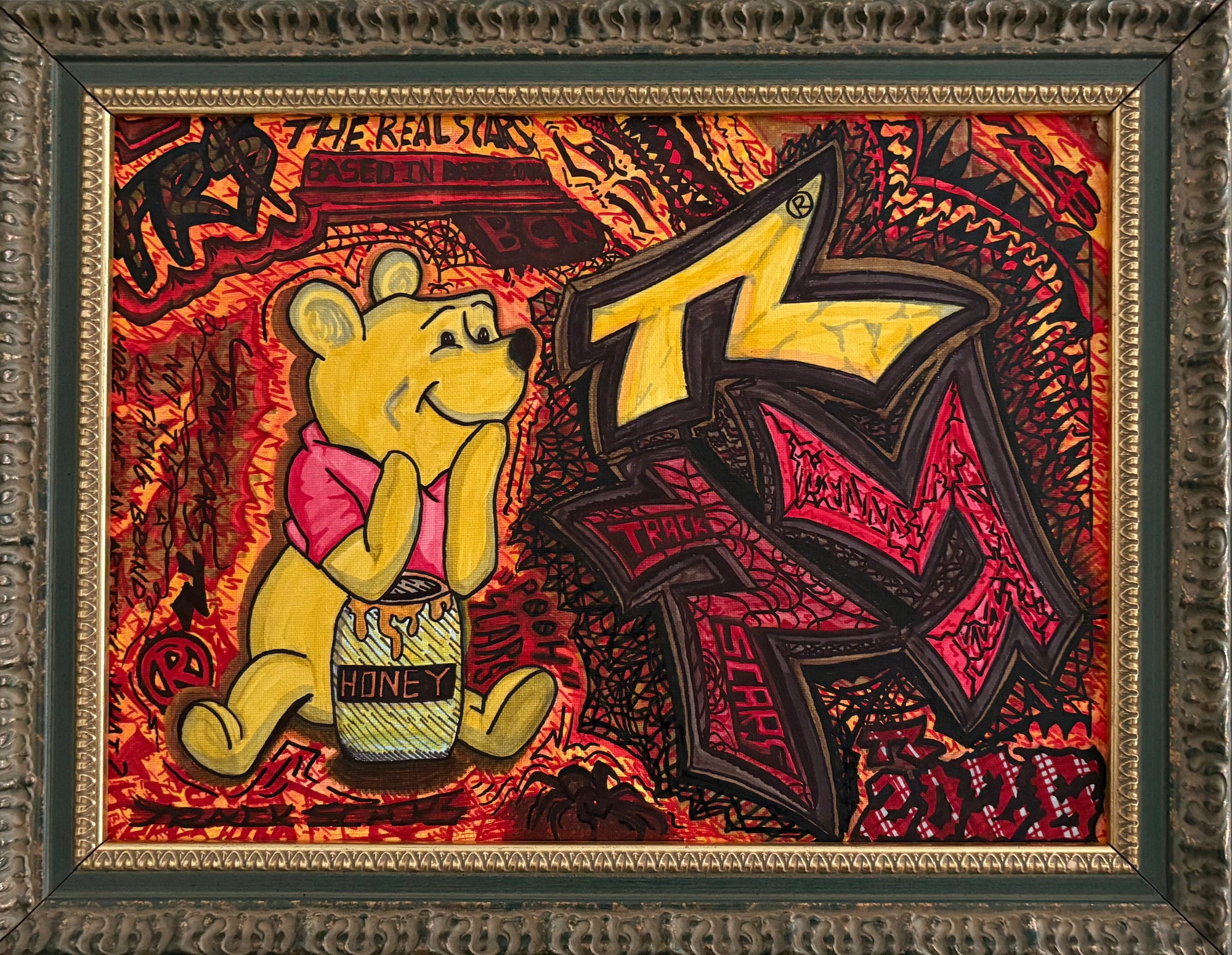 “POOH SCARS” 1of1 TR$ art